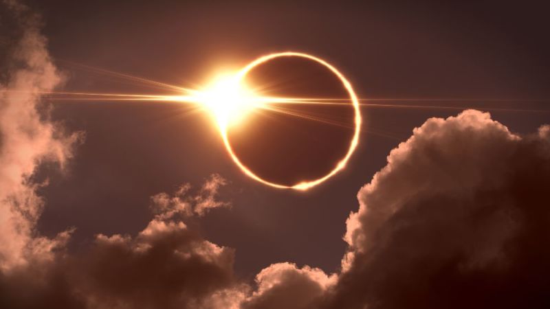 Symbol photo: Solar eclipse