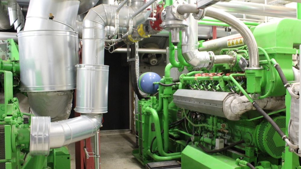  Das Foto zeigt die Biogasanlage Zellerfeld: Wichtig für die Kombination von Photovoltaikanlagen und Biogasanlagen auf Verteilnetzebene ist die Leistungsfähigkeit der Blockheizkraftwerke im flexiblen Betrieb für Wärme- und Stromerzeugung.