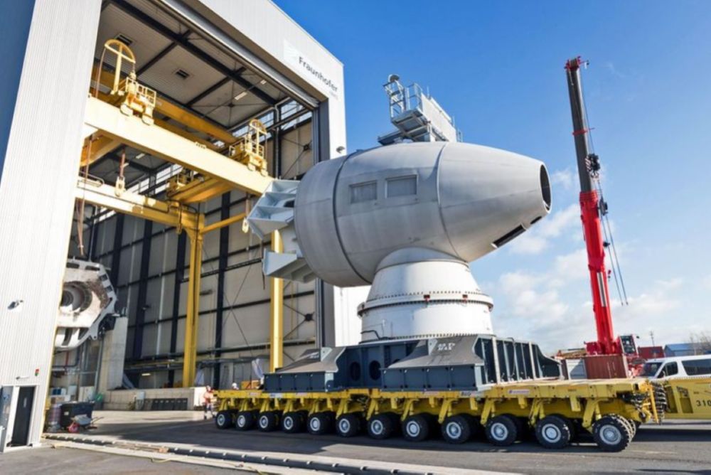 By modular vehicle to the testing: The CertBench nacelle is ready.