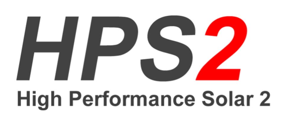 Logo des Forschungsvorhabens HPS2 (High Performance Solar 2)