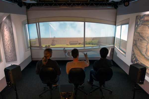 Immersive Media Lab für Probandenversuche in virtueller akustischer Umgebung